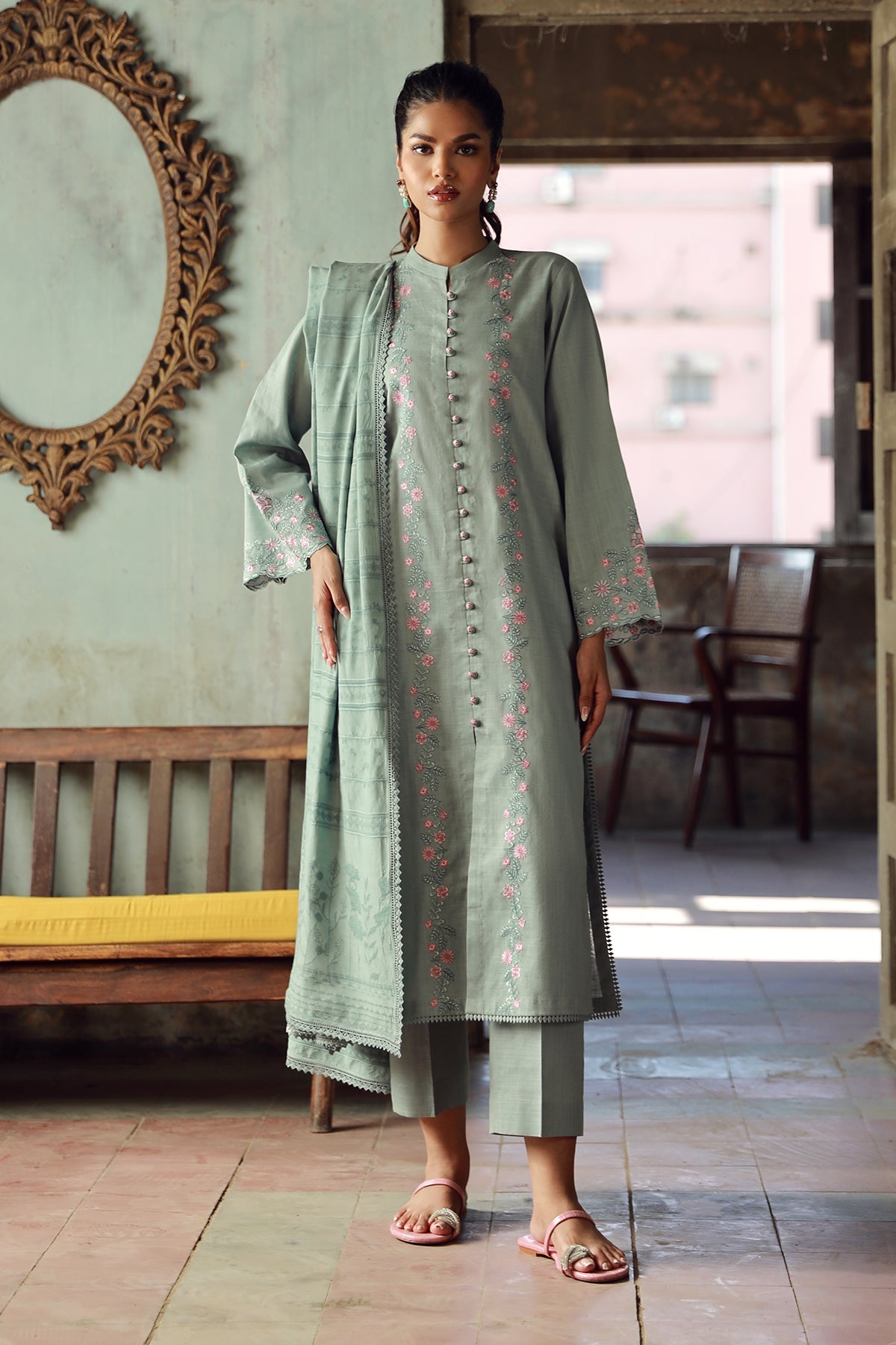 Sahar | Winter Collection | Misty Bloom