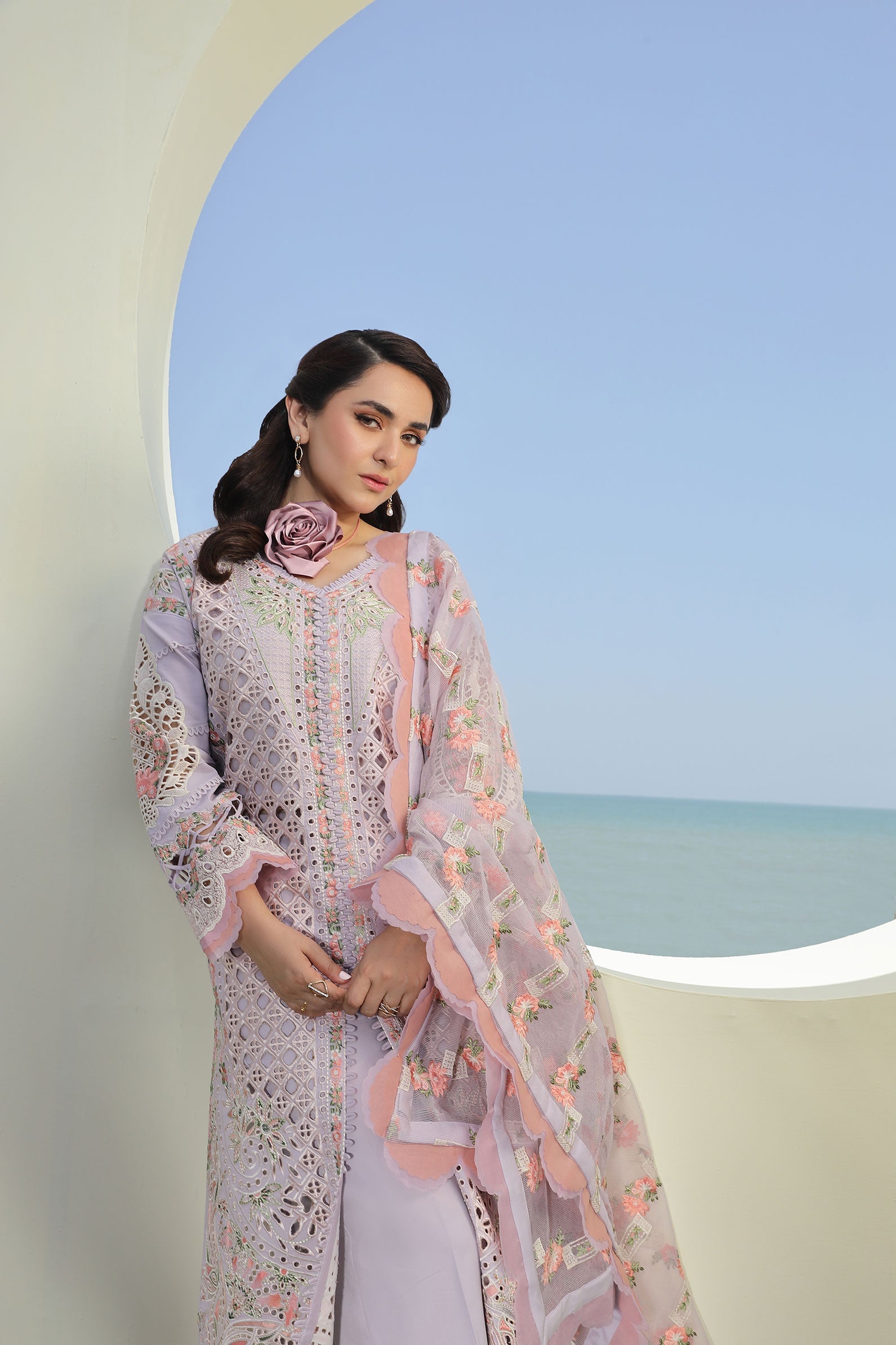 Maryam Hussain | Luxury Lawn 24 | FEROZ - Khanumjan  Pakistani Clothes and Designer Dresses in UK, USA 