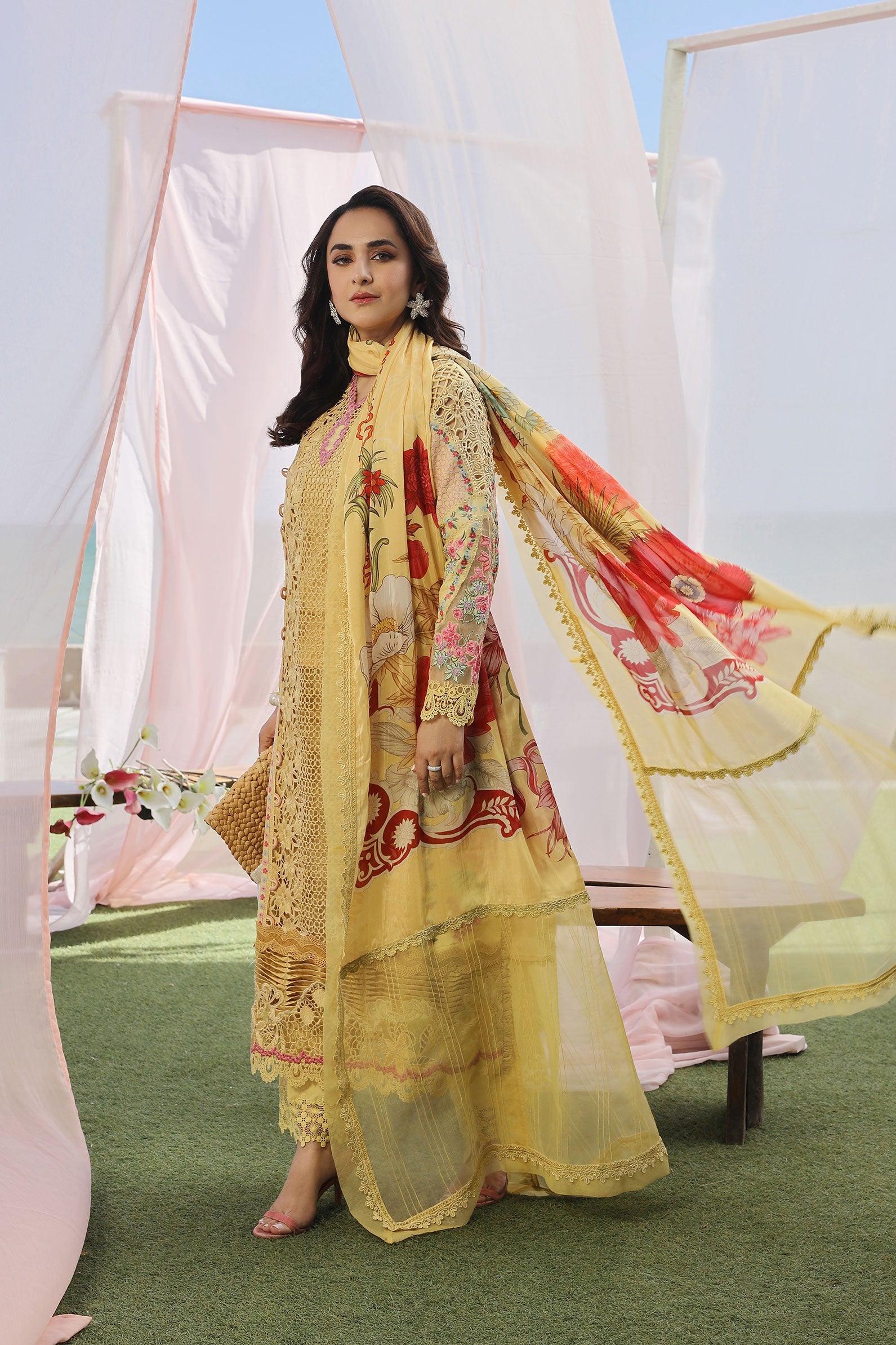 Maryam Hussain | Luxury Lawn 24 | TROPICA - Khanumjan  Pakistani Clothes and Designer Dresses in UK, USA 