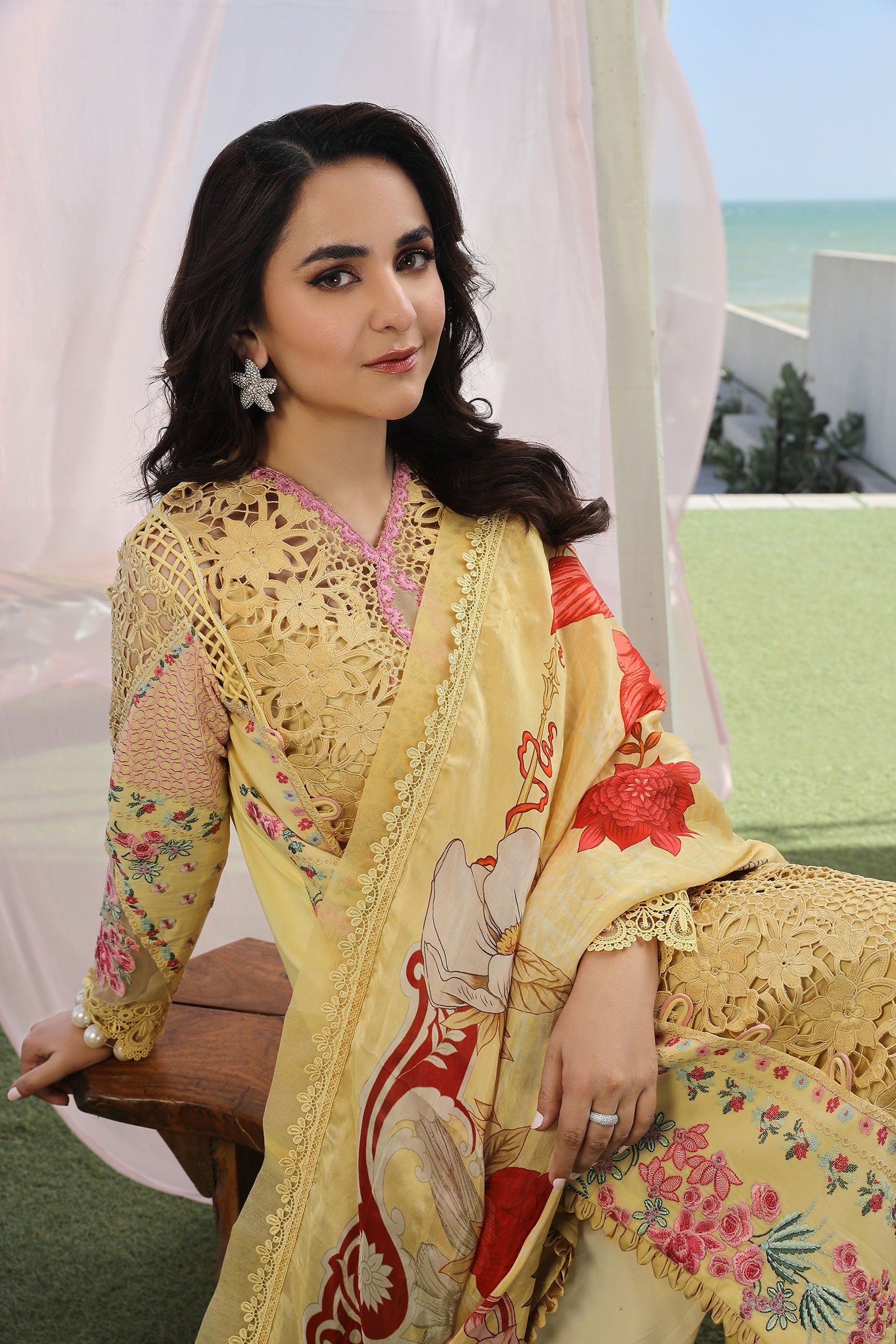 Maryam Hussain | Luxury Lawn 24 | TROPICA - Khanumjan  Pakistani Clothes and Designer Dresses in UK, USA 