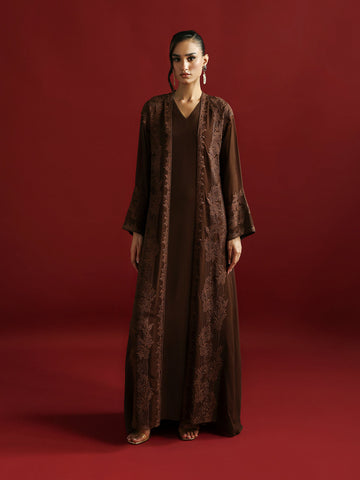 Caia | Embroidered Edit | Cocoa