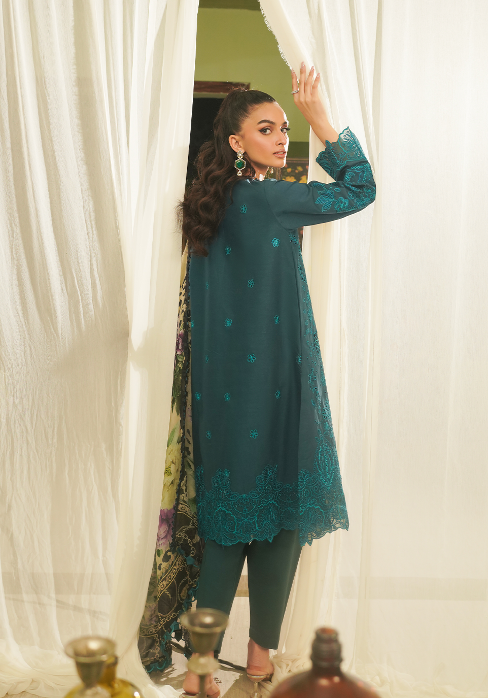 Zarqash | Tresor Luxury Lawn 24 | ZQT 0011 DINA - Khanumjan  Pakistani Clothes and Designer Dresses in UK, USA 