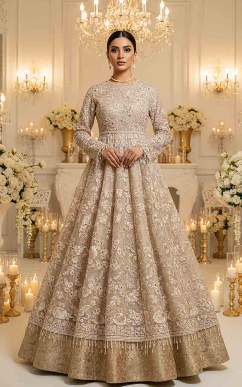 Threads and Motifs | Formal Dresses 25 | Embroidered Maxi