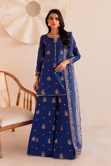 Batik | Zaynur Luxe Pret Edit | Bluish