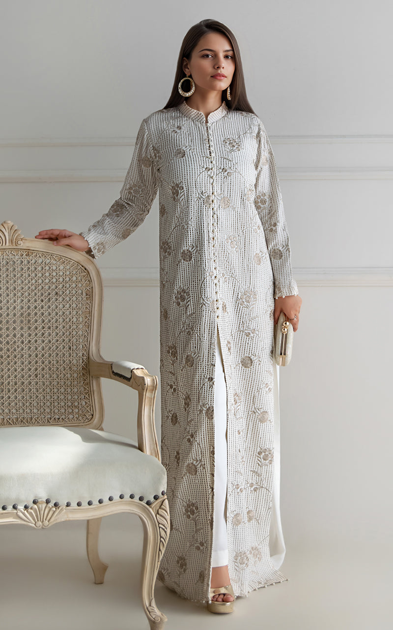Threads and Motifs | Formal Dresses 25 | Embroidered Chiffon Dress