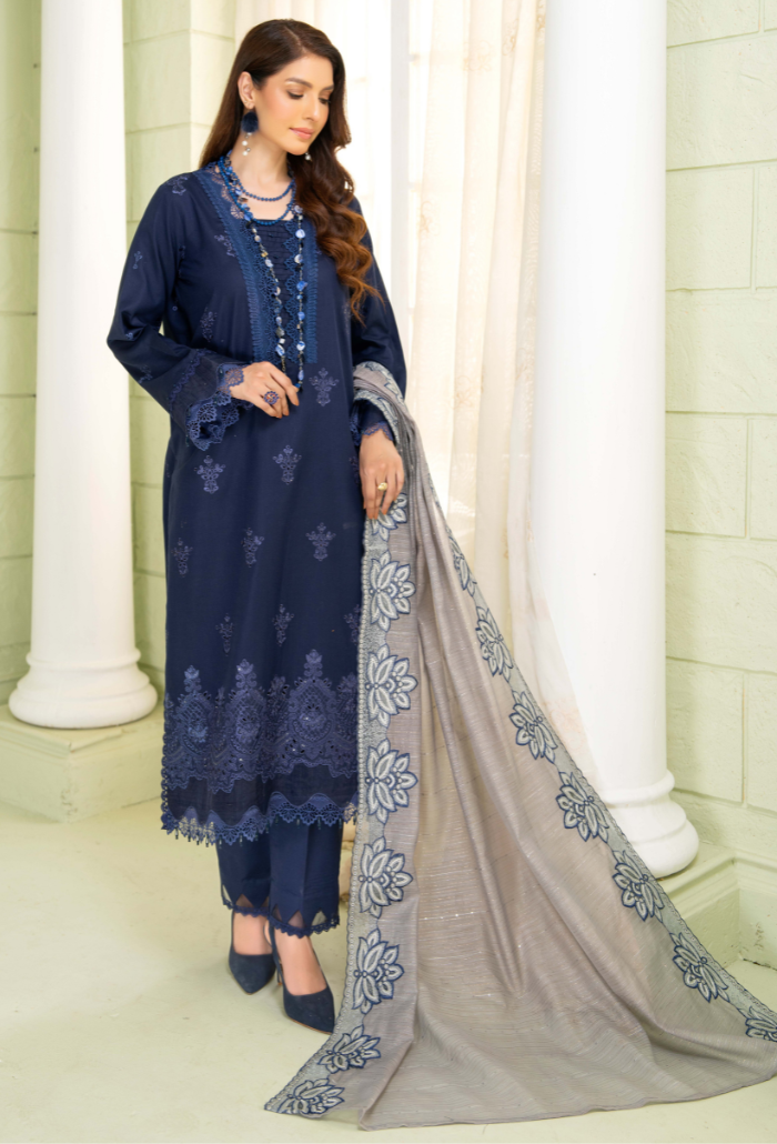 Humdum | Baad e Baharan Lawn | Baad e Baharan - D03 - Khanumjan  Pakistani Clothes and Designer Dresses in UK, USA 