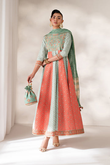 Baroque | Formals Collection | EMBROIDERED SILK UF-4141