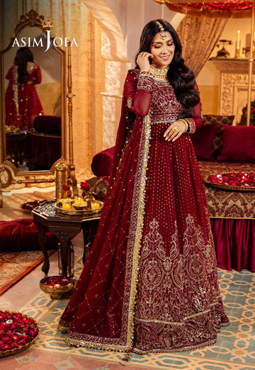 Asim Jofa | Jaan e Jahan| AJJJ-08 - Khanumjan  Pakistani Clothes and Designer Dresses in UK, USA 