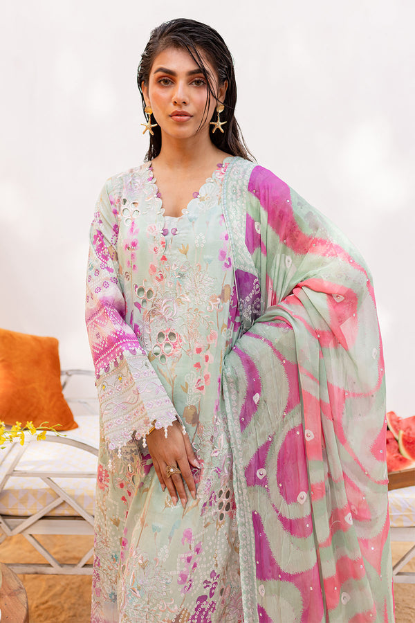 Nureh | Gardenia Lawn 24 | NS-136 A - Khanumjan  Pakistani Clothes and Designer Dresses in UK, USA 