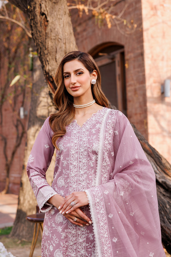 Farasha | Dastoor Embroidered Lawn SS24 | DAINTY LILAC - Khanumjan  Pakistani Clothes and Designer Dresses in UK, USA 