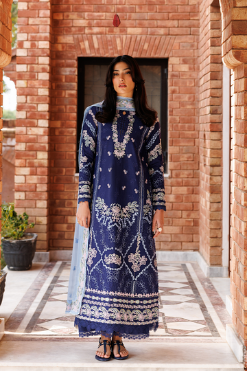 Emaan Adeel | Mirabelle Festive Luxury Lawn | PETAL POSH