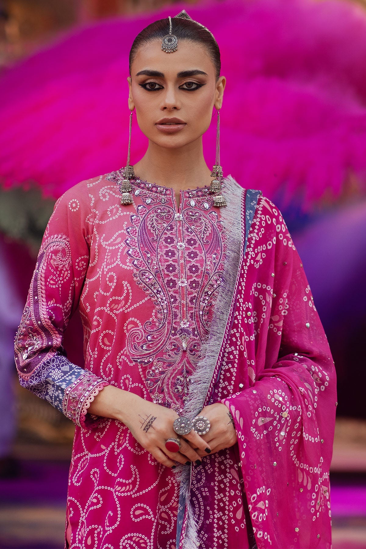 Nureh | Bazaar Lawn | NS-131 - Khanumjan  Pakistani Clothes and Designer Dresses in UK, USA 