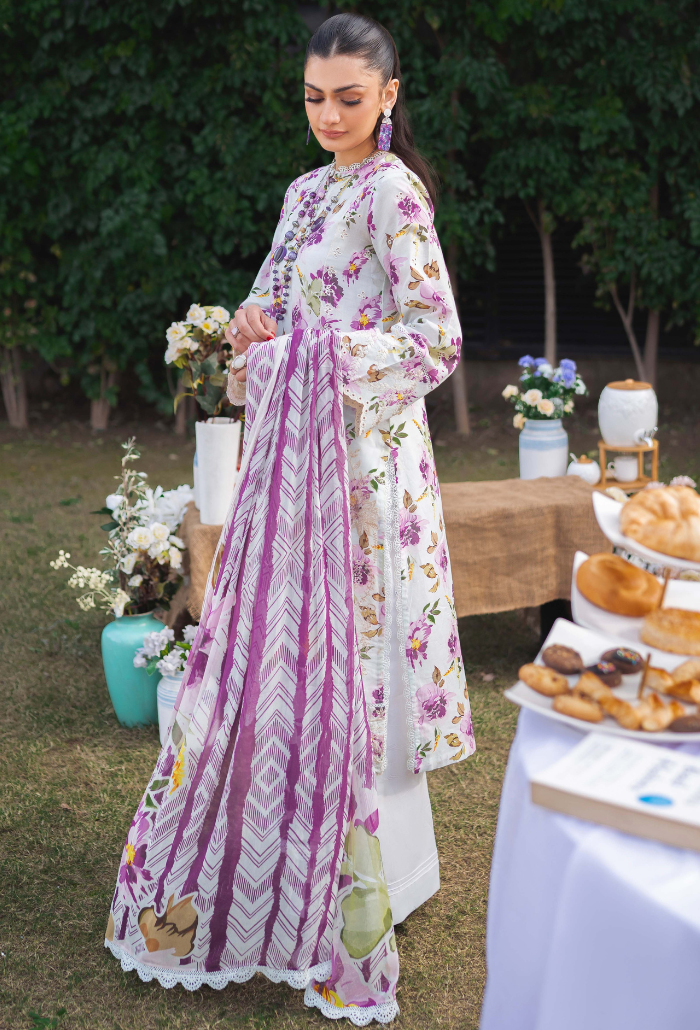 Humdum | Gardenia Lawn 24 | Printkari Lawn  PLG 10 - Khanumjan  Pakistani Clothes and Designer Dresses in UK, USA 