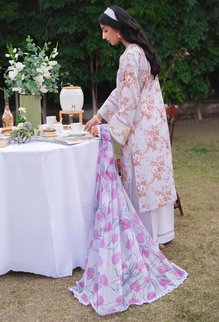 Humdum | Gardenia Lawn 24 | Printkari Lawn  PLG 04 - Khanumjan  Pakistani Clothes and Designer Dresses in UK, USA 