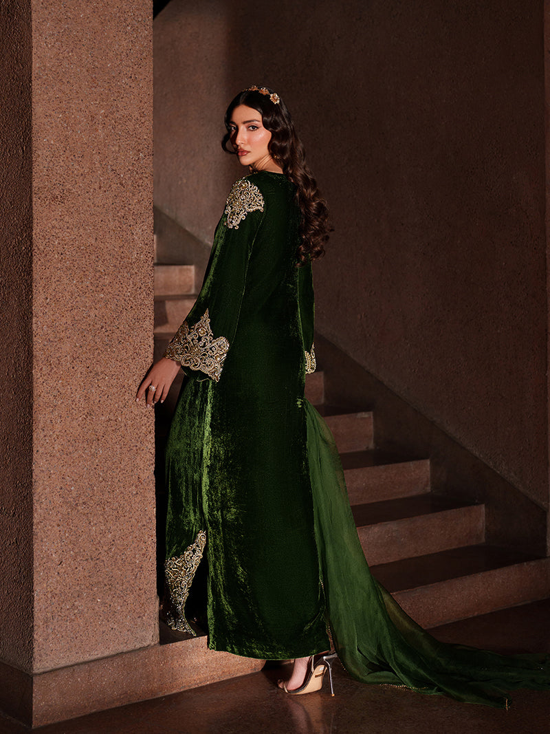 Caia | Luxury Velvet Edit 25 | Sage