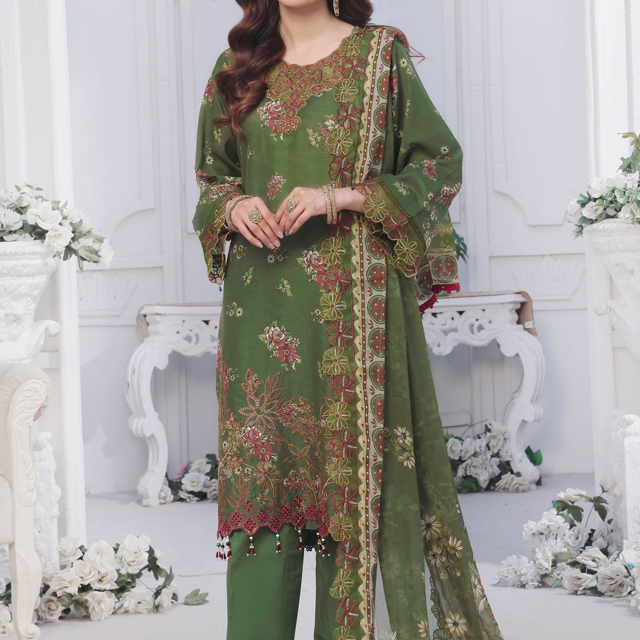 Al Zohaib | Applique Kari Cutwork Edit 25 | ACE-25-03