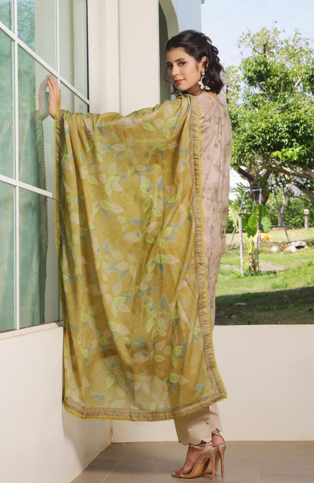 Alzohaib | Digital Printed Cambric | Colors Digital Cambric 3 Piece-CDC-25-03