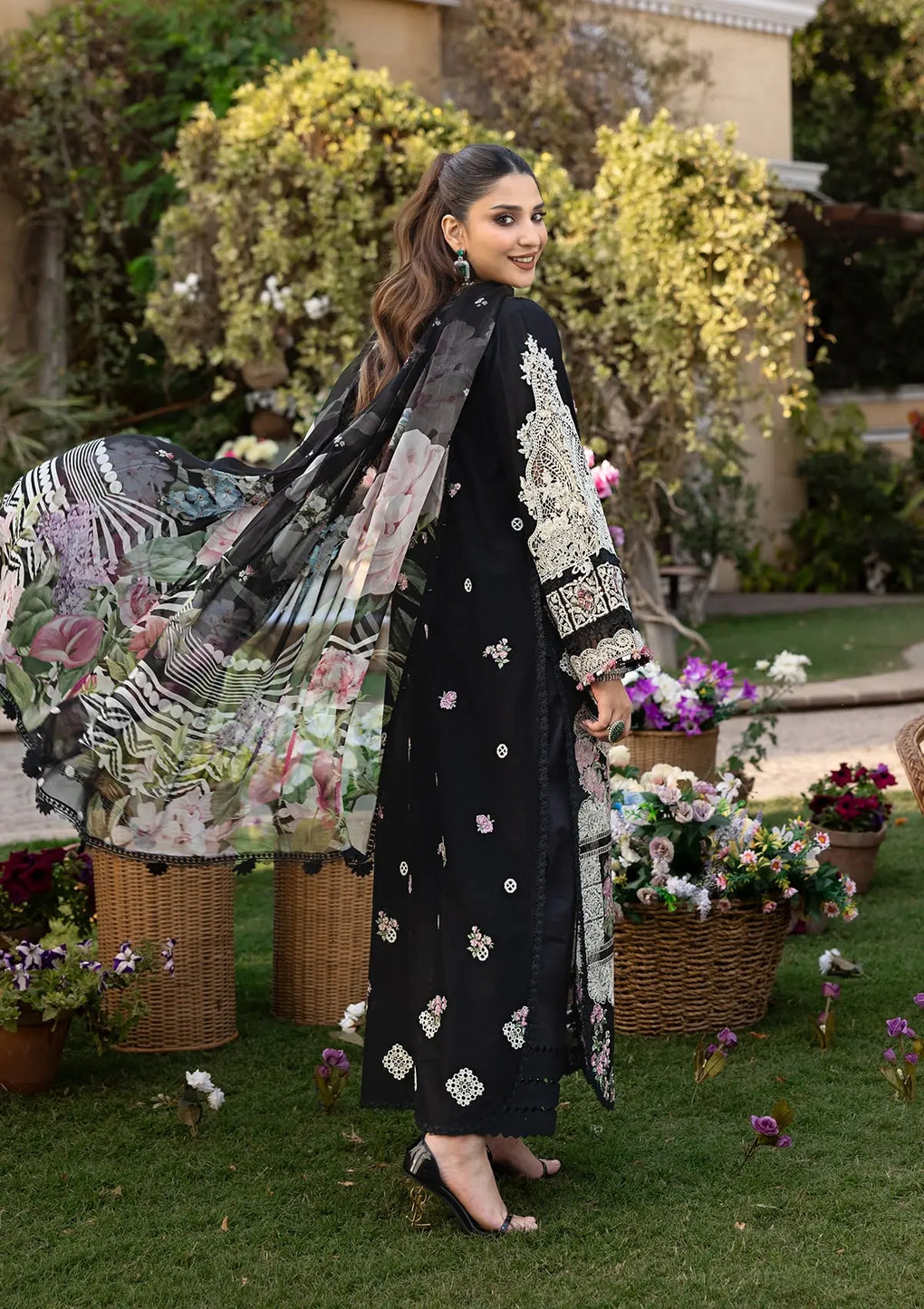 Elaf Premium | Luxury Lawn 25 | ELM-04 MAHJABEEN