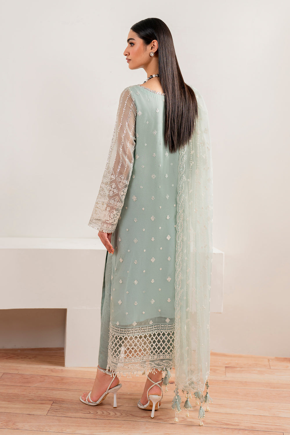 Baroque | Formals Collection | EMBROIDERED CHIFFON UF-680
