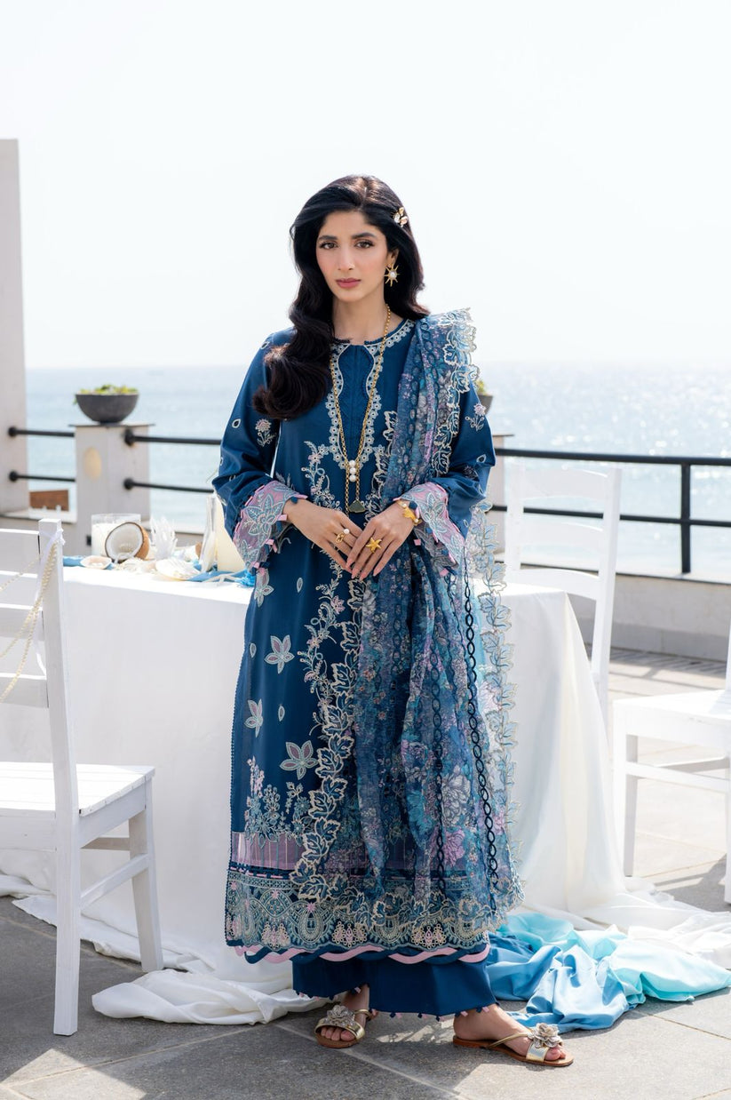 Aabyaan | Saagar Luxury Lawn 25 | ISHANA (AS-06)