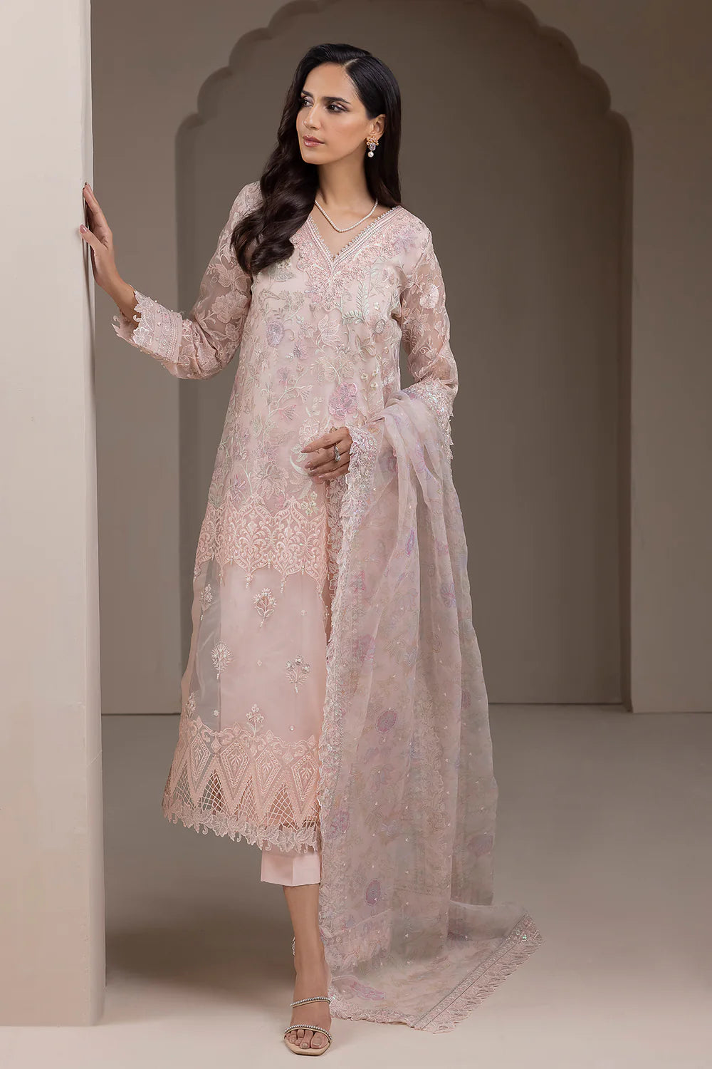 Baroque | Formals Collection | UF-412 - Khanumjan  Pakistani Clothes and Designer Dresses in UK, USA 