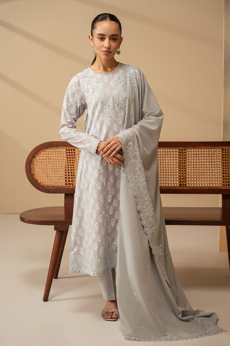 Cross Stitch | Mahiri Embroidered Lawn 24 | PEARL BLUE - Khanumjan  Pakistani Clothes and Designer Dresses in UK, USA 
