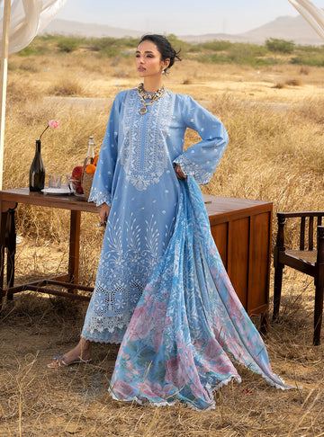 Zainab Chottani | Spring Summer Lawn 26 | Azule 05