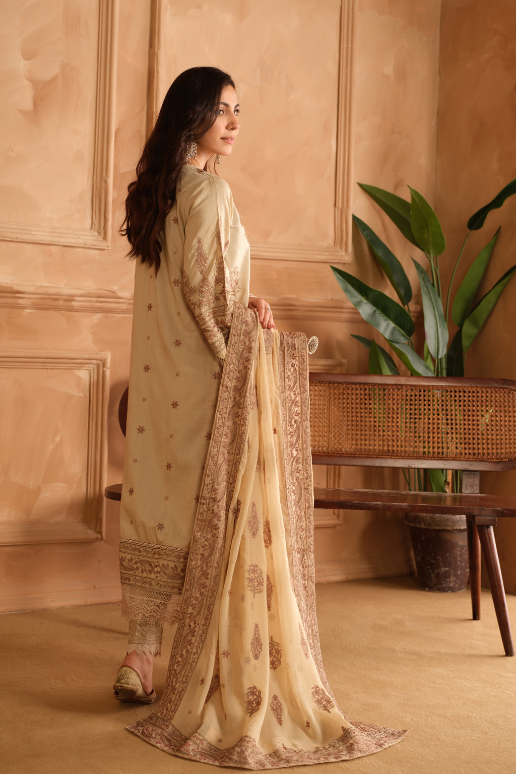 Johra | Shah Jahan Embroidered Viscose | JH-269-SJ