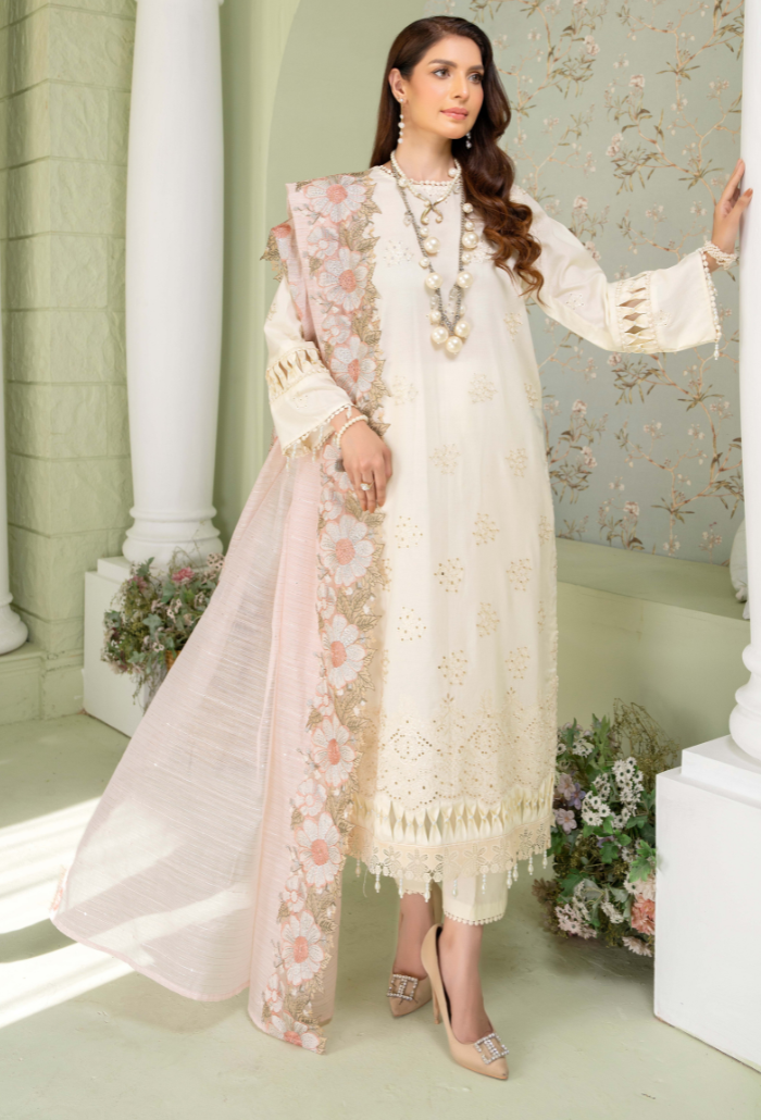 Humdum | Baad e Baharan Lawn | Baad e Baharan - D01 - Khanumjan  Pakistani Clothes and Designer Dresses in UK, USA 