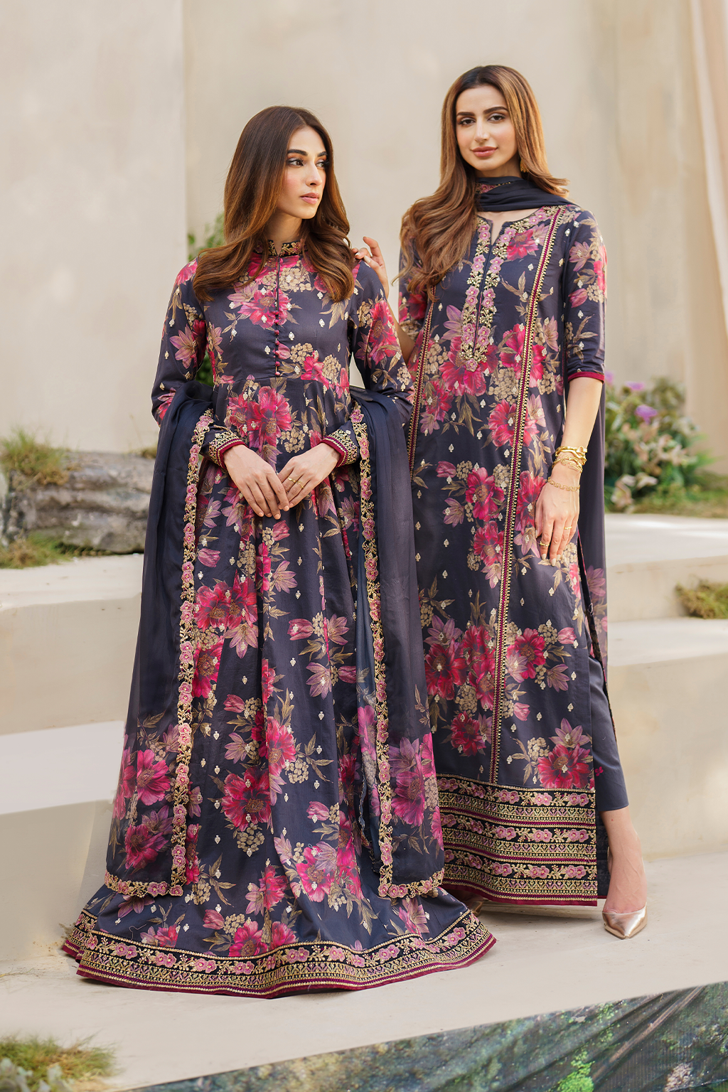 Iznik | Exclusive Lawn | SFL-12 EMBROIDERED LAWN - Khanumjan  Pakistani Clothes and Designer Dresses in UK, USA 