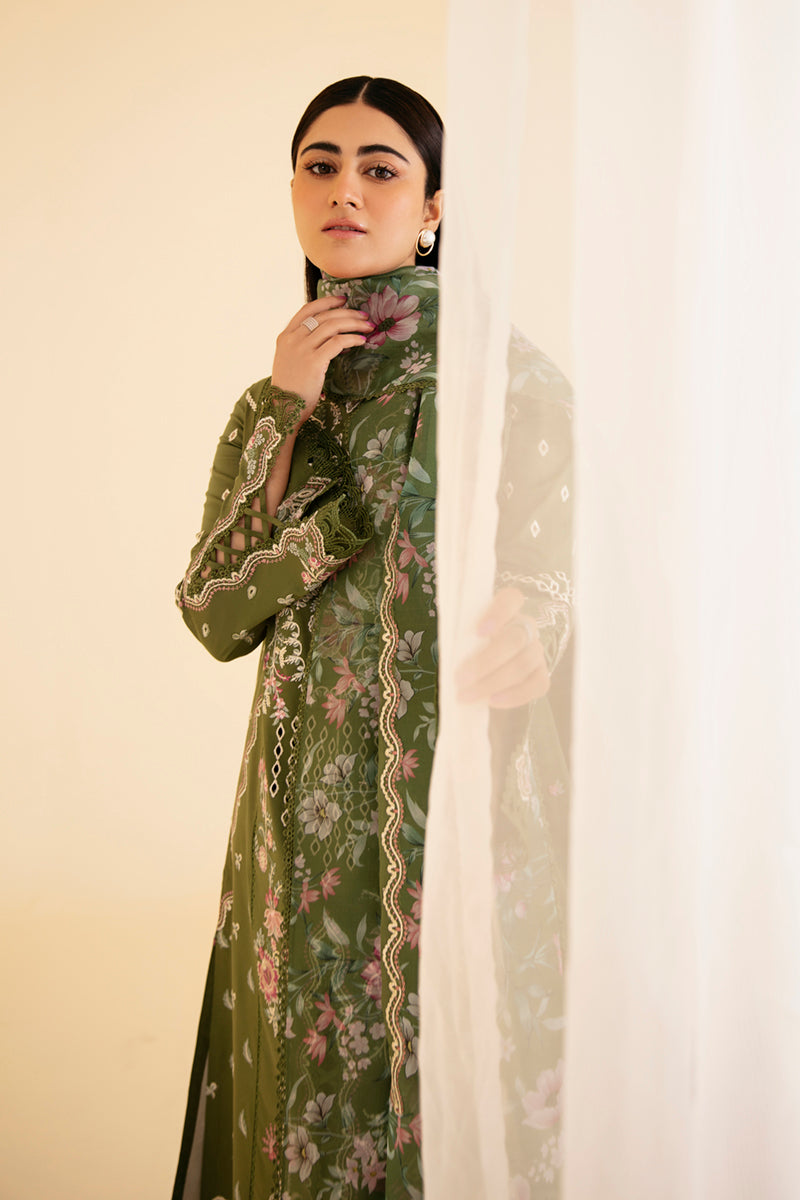 Qalamkar | Qlinekari Luxury Lawn | SQ-14 SEMAL - Khanumjan  Pakistani Clothes and Designer Dresses in UK, USA 