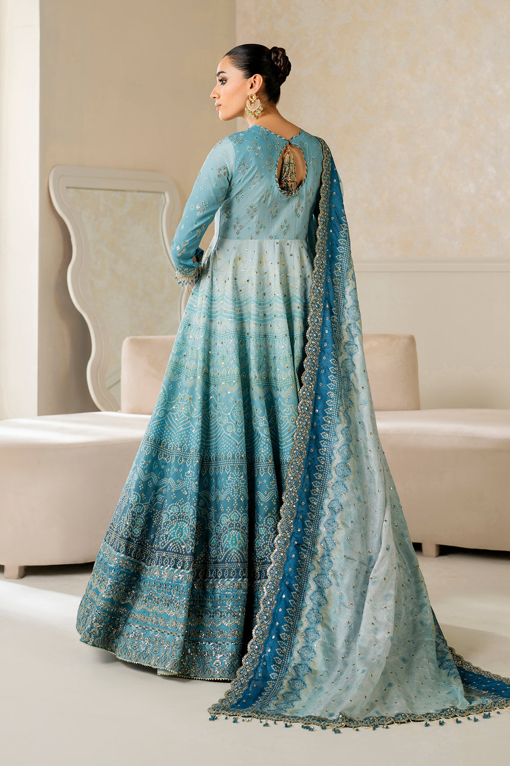 Baroque | Formals Collection | EMBROIDERED SILK UF-4162