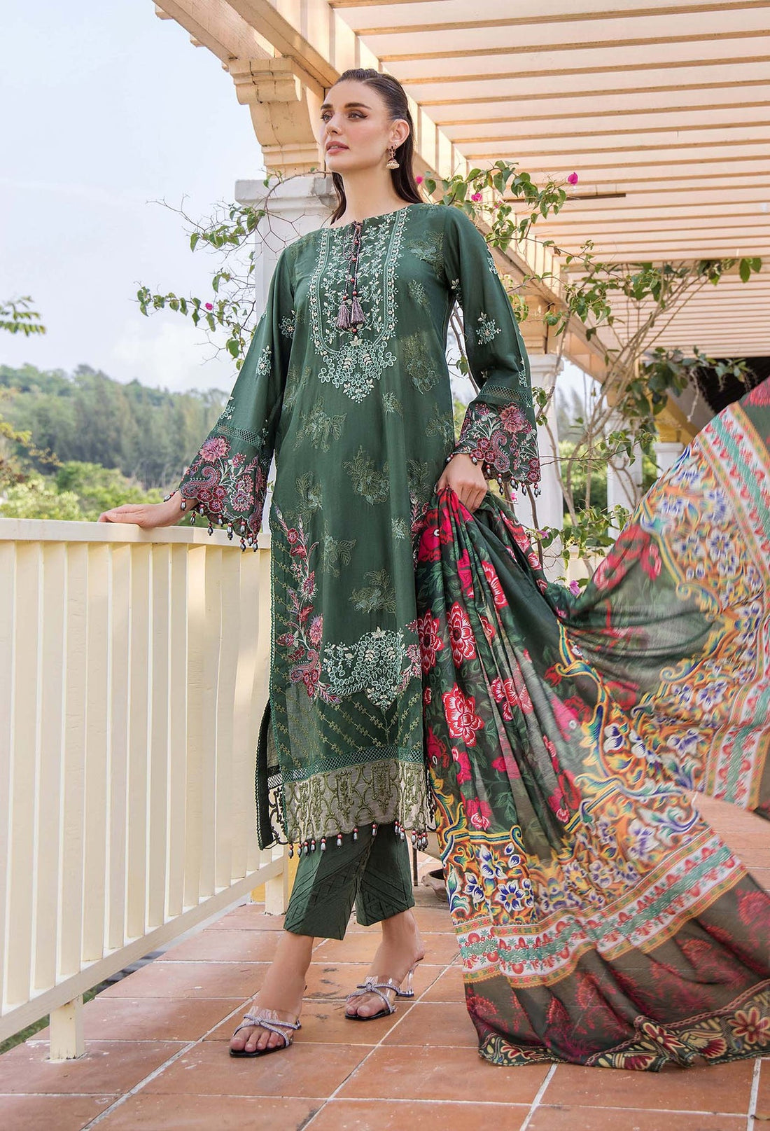 Adans Libas | Lawn Hijab Sheikh 2 | Adan's Lawn 7304 - Khanumjan  Pakistani Clothes and Designer Dresses in UK, USA 