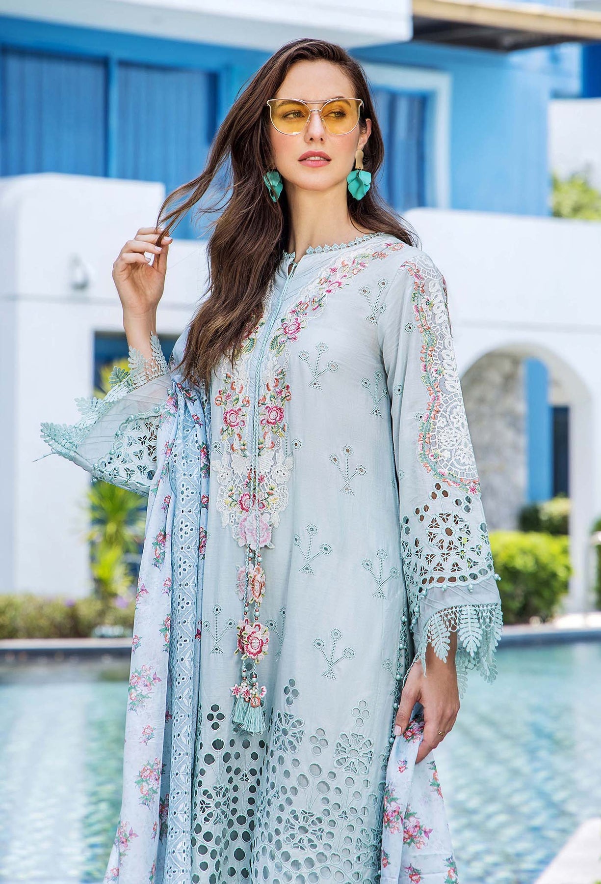 Adans Libas | Adans Blossom Lawn | Adan's Blossom 7506 - Khanumjan  Pakistani Clothes and Designer Dresses in UK, USA 