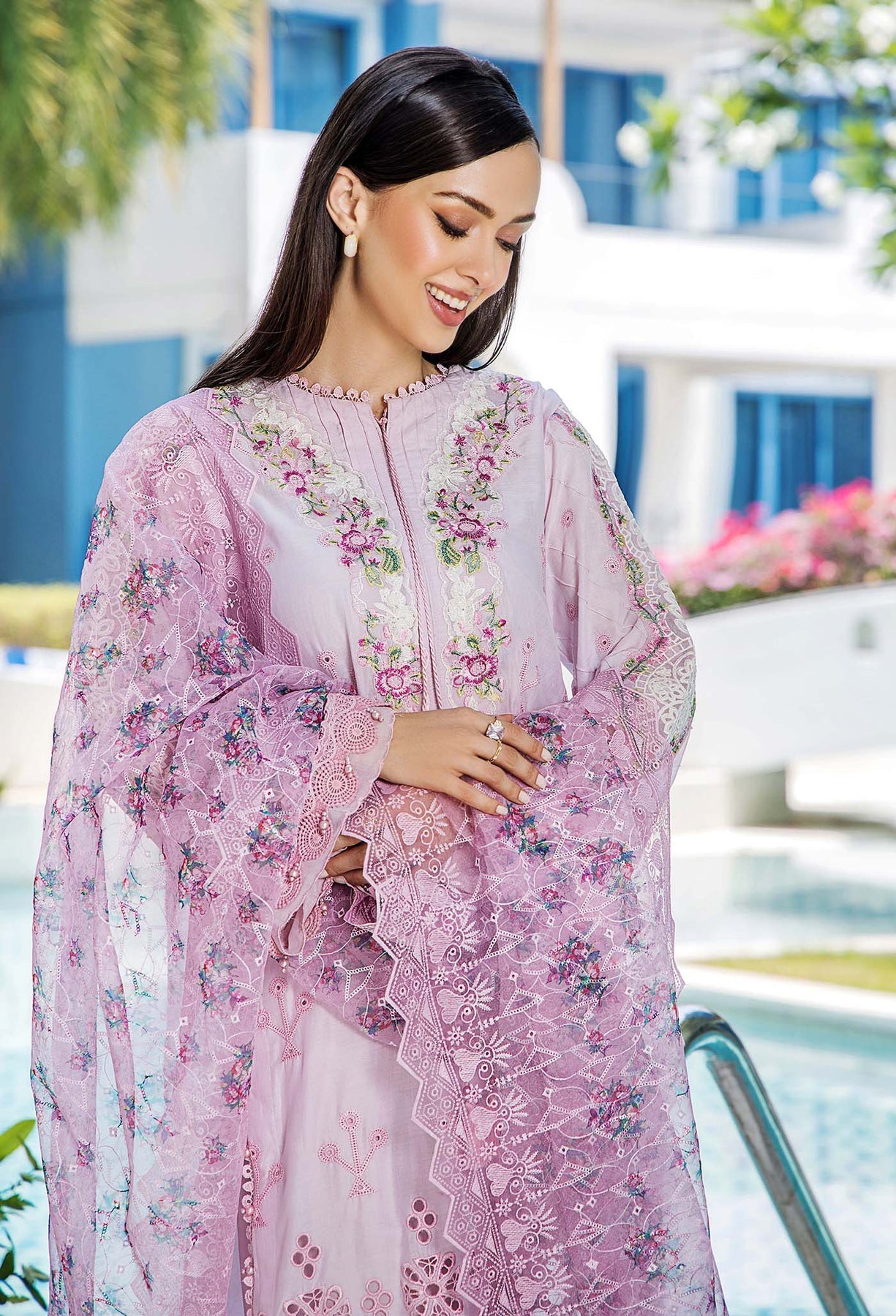 Adans Libas | Adans Blossom Lawn | Adan's Blossom 7504 - Khanumjan  Pakistani Clothes and Designer Dresses in UK, USA 