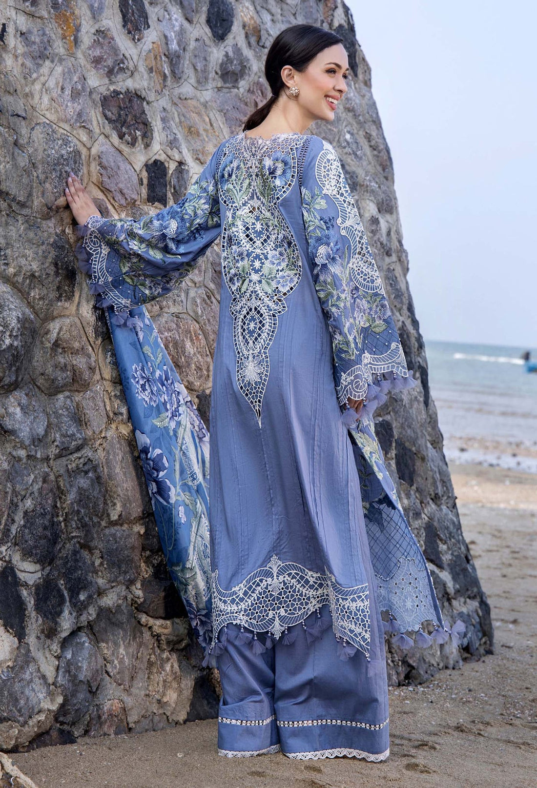 Adans Libas | Ocean Lawn | Adan's Ocean 7407 - Khanumjan  Pakistani Clothes and Designer Dresses in UK, USA 