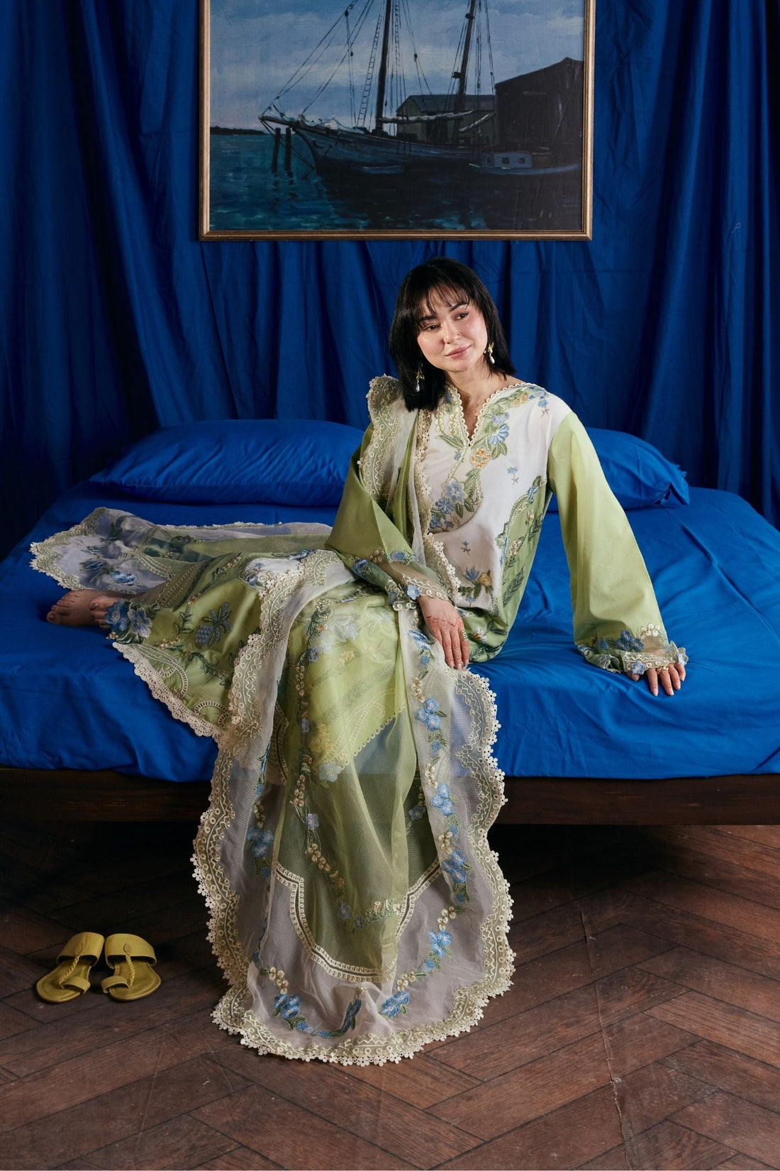 Maryam Hussain | Luxury Lawn 26 Vol 2 | Dimple