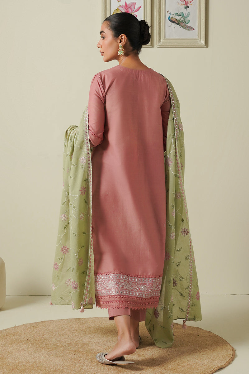 Cross Stitch | Mahiri Embroidered Lawn 24 | SOFT SAGE - Khanumjan  Pakistani Clothes and Designer Dresses in UK, USA 