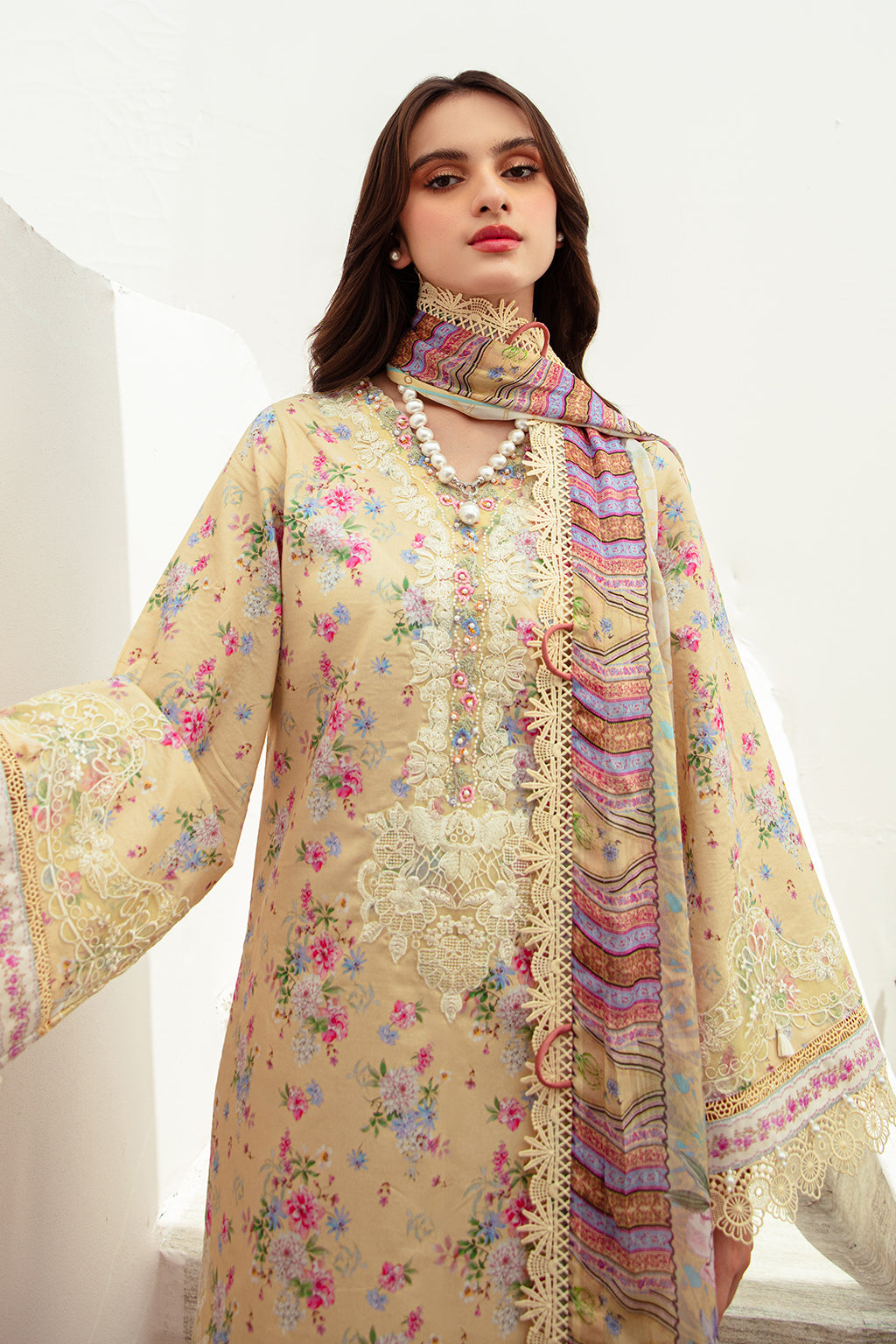 AJR Couture | Alif Affordable Lawn 24 | SUNNY DELIGHT - Khanumjan  Pakistani Clothes and Designer Dresses in UK, USA 