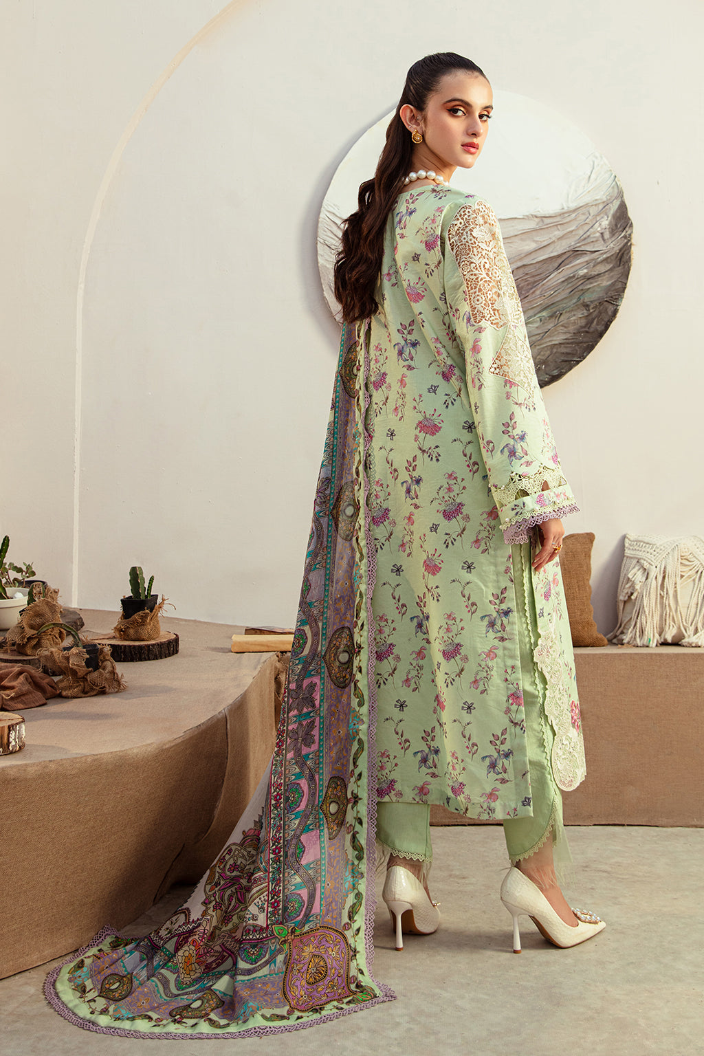 AJR Couture | Alif Affordable Lawn 24 | MINT MAGIC - Khanumjan  Pakistani Clothes and Designer Dresses in UK, USA 