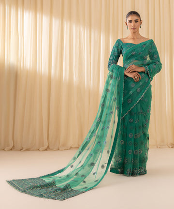 Sapphire | Festive 24 | NET SAREE 82