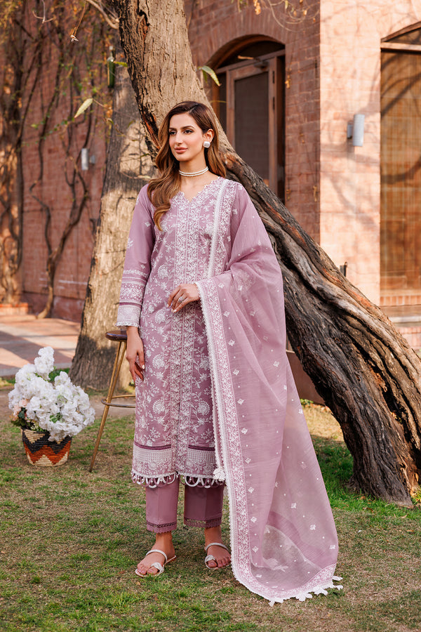 Farasha | Dastoor Embroidered Lawn SS24 | DAINTY LILAC - Khanumjan  Pakistani Clothes and Designer Dresses in UK, USA 