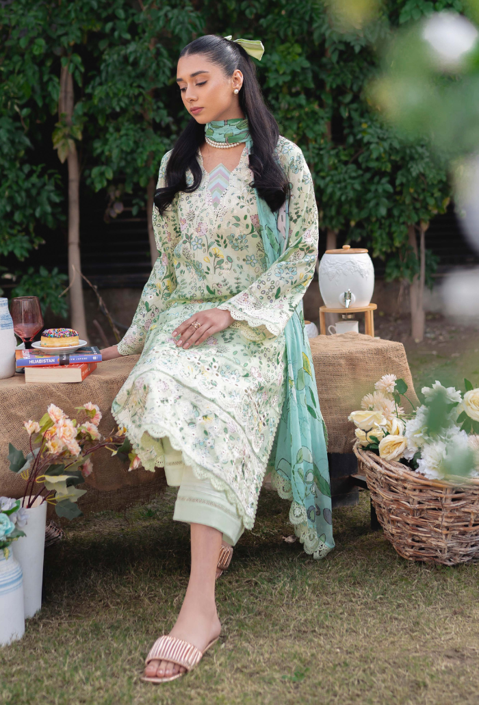Humdum | Gardenia Lawn 24 | Printkari Lawn  PLG 07 - Khanumjan  Pakistani Clothes and Designer Dresses in UK, USA 