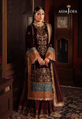 Asim Jofa | Makhmal Wedding Velvet 23 | AJMM-09 - Khanumjan  Pakistani Clothes and Designer Dresses in UK, USA 