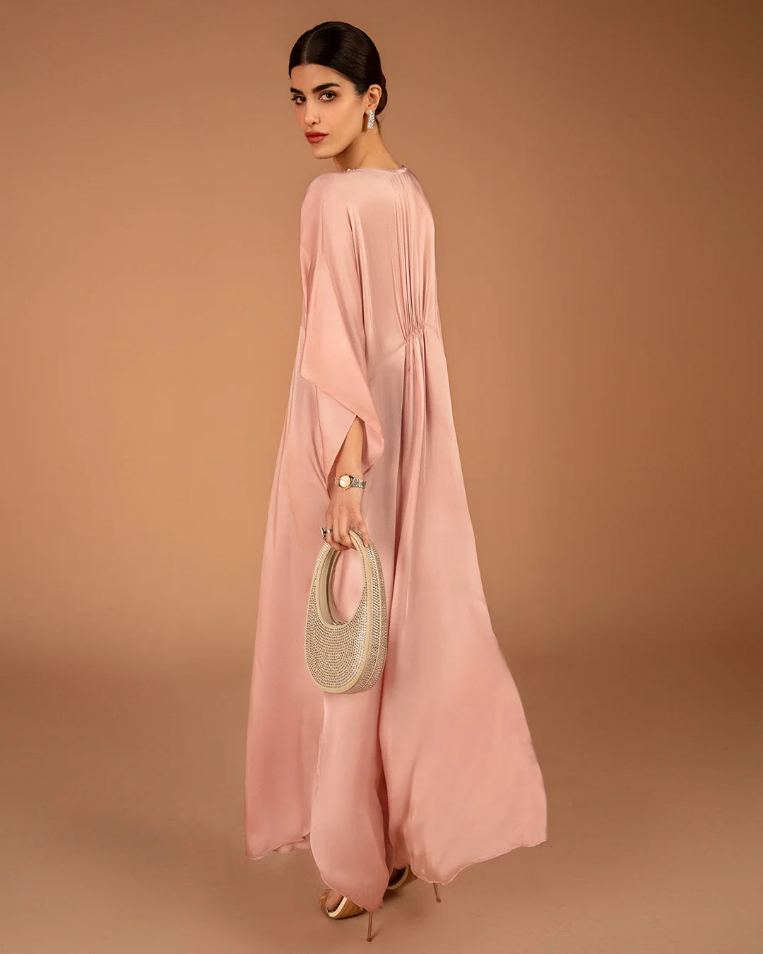 strapless open back dress Faiza Saqlain | Aleira Evening Edit 24