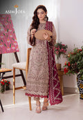 Asim Jofa | Uraan Lawn Chiffon Collection | AJUR-10 - Khanumjan  Pakistani Clothes and Designer Dresses in UK, USA 