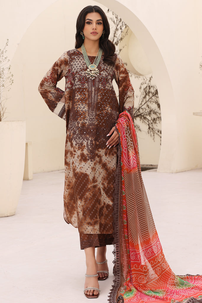 Charizma | Naranji Embroidered Lawn 24 | CN4-008 - Khanumjan  Pakistani Clothes and Designer Dresses in UK, USA 