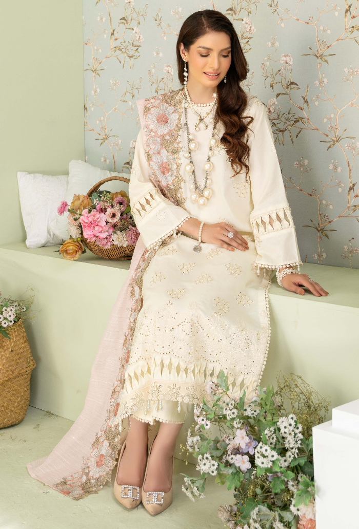 Humdum | Baad e Baharan Lawn | Baad e Baharan - D01 - Khanumjan  Pakistani Clothes and Designer Dresses in UK, USA 