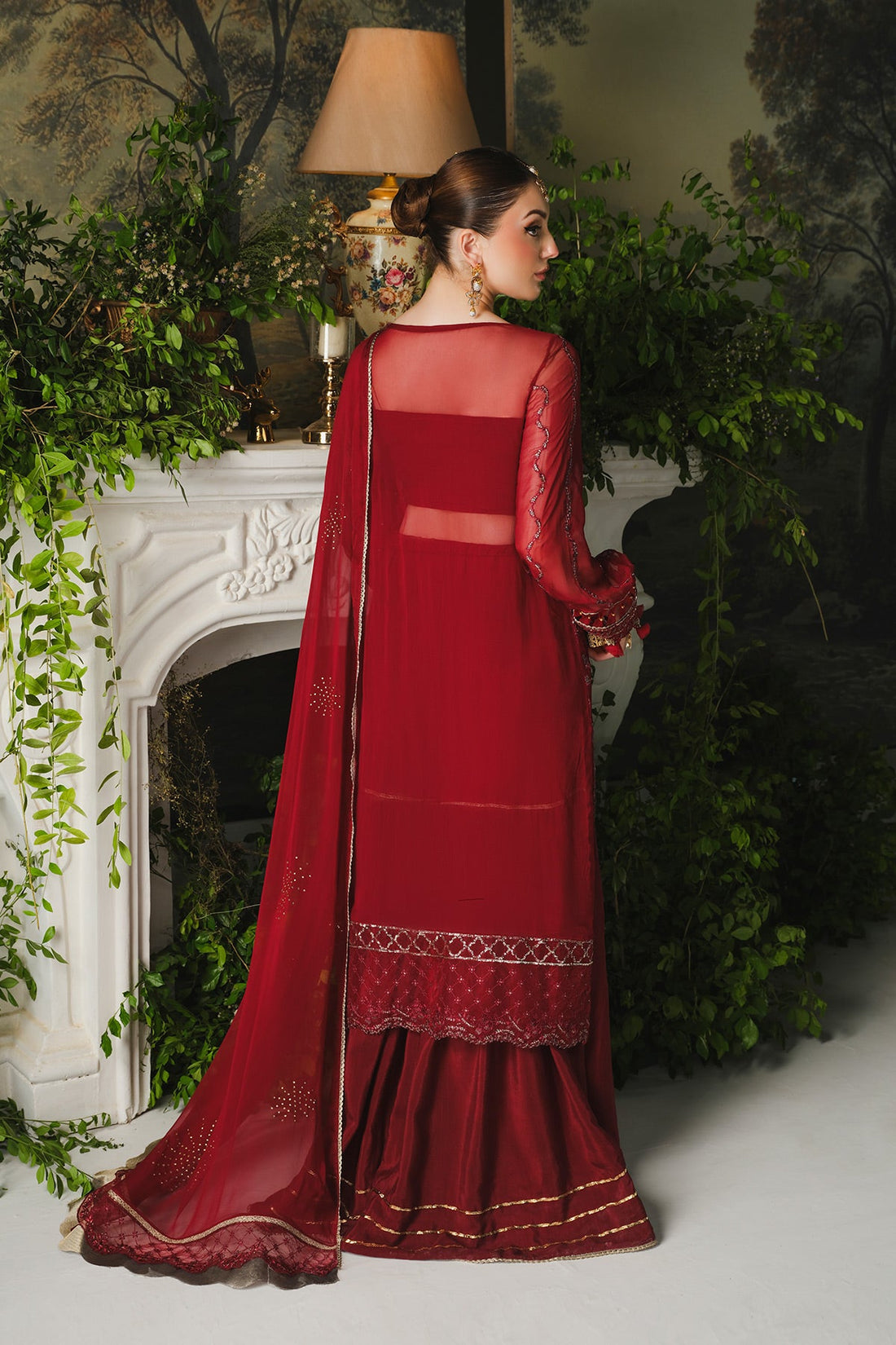 Paras by Pasha | Ayla Luxury Formals | PR106 Berry