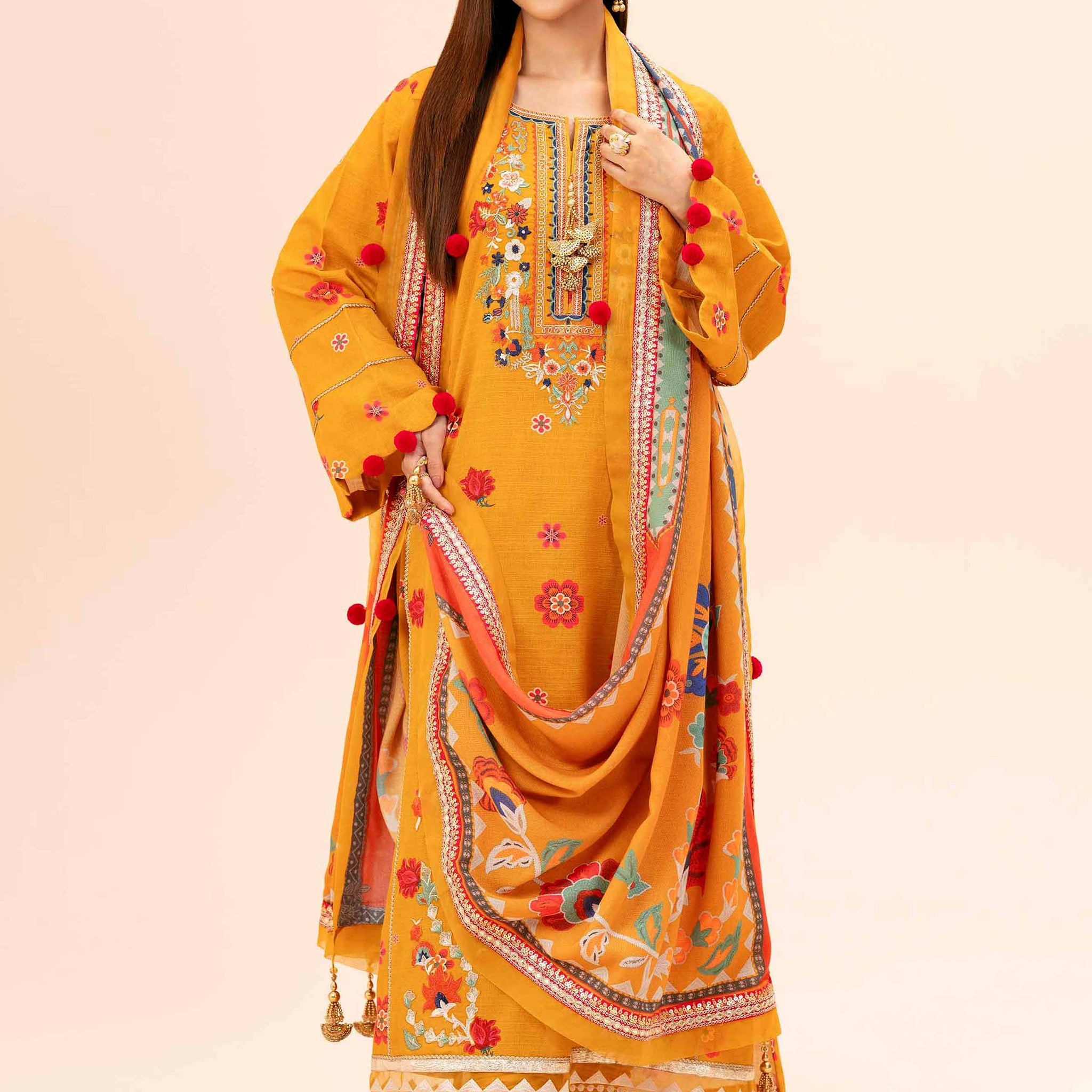 Nishat Linen | Naqsh Winter 2024 | Suit - 42404205